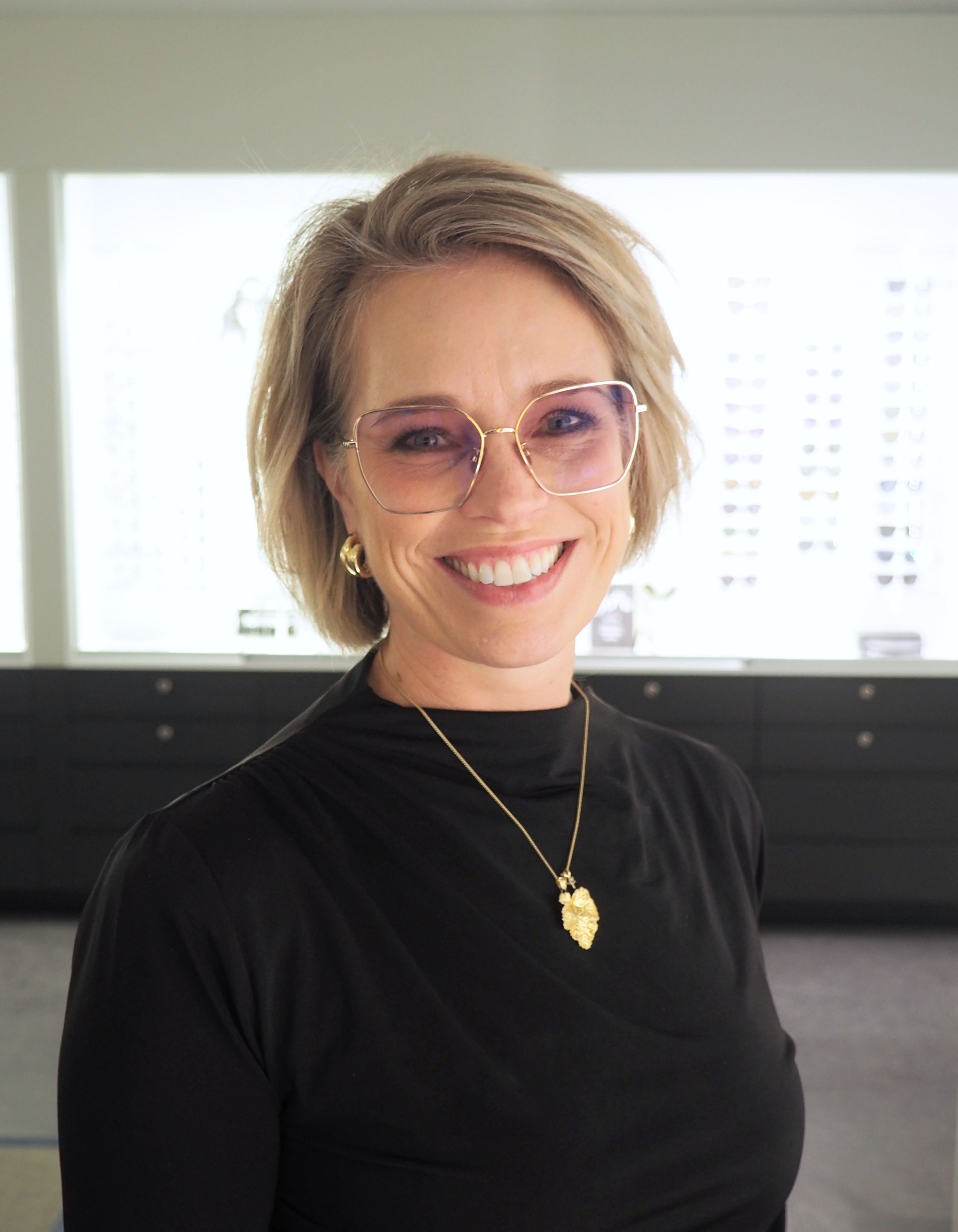 Optiker Line Henningsen, spesialist funksjonell synsutredning